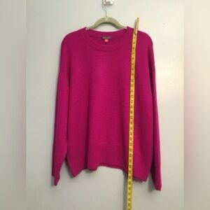 Vince Camuto Fuchsia Crew Neck Sweater